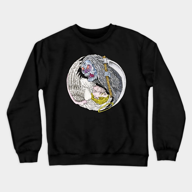 Perdition and salvation - duality Crewneck Sweatshirt by ScottBokma